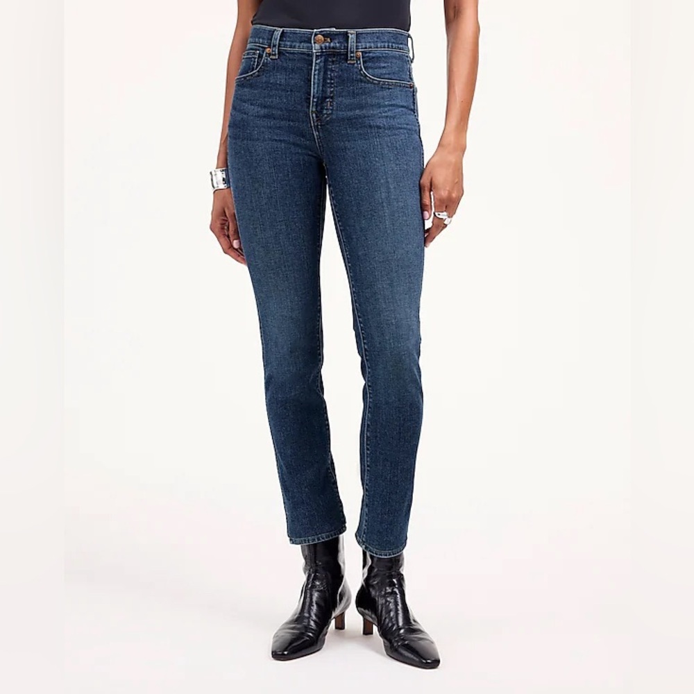 MADEWELL STOVEPIPE MID-RISE JEANS 28